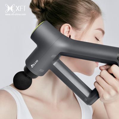 China Portable Professional Percussion Vibration Percussion Handheld Percussion Therapy Gun Massager iEase Deep Tissue Massager for sale