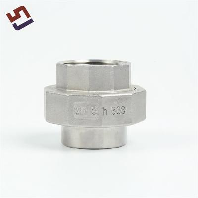 China Precision Casting Female Threaded Coupling Forged Sliding Copper Brass Stainless Steel Pipe Fitting for sale