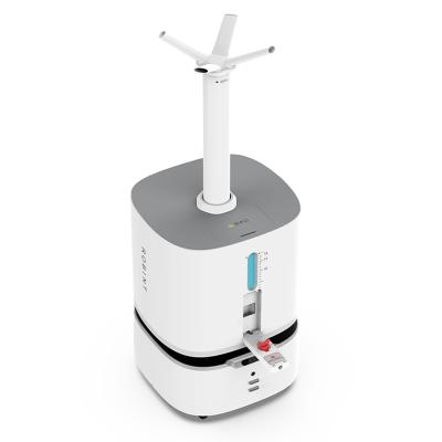 China High Level Autonomous Subway Speed ​​0-0.8m/s Change Reeyon Spray Disinfection Robot for sale