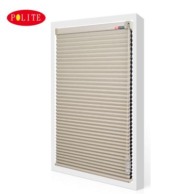 China Motorized Insulated Honeycomb Skylight Shades Honeycomb Blinds For Sunlight for sale