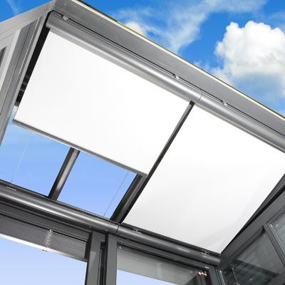 China Indoor Motorized Folding Offices Trietex Skylight Blind for sale