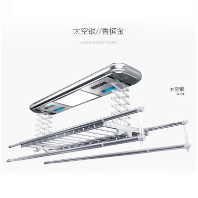 China Quickly Drying Electric Clothes Aluminum Alloy Hanger For Veranda for sale