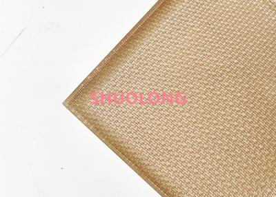 China Bronze Color Decorative Copper Wire Mesh For Art Laminated Glass for sale