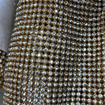 China Flame Retardant ODM Flexible Metal Mesh Indoor And Outdoor Metal Sequin Fabric for sale