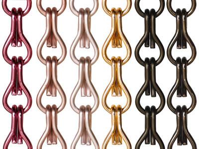 China Metal Chain Link Curtains chain Insect Door Curtains Hanging Chain Curtains Fly Stopper Door Curtain zu verkaufen