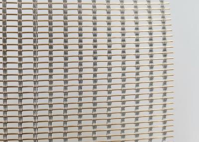 Chine Fil décoratif pulvérisé Mesh Glass d'ISO9001 SS316 Mesh Fabric 0.94mm à vendre