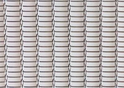 China SS304 Glass Interlayer Interior Wire Mesh Decorative Design 1.2mm for sale