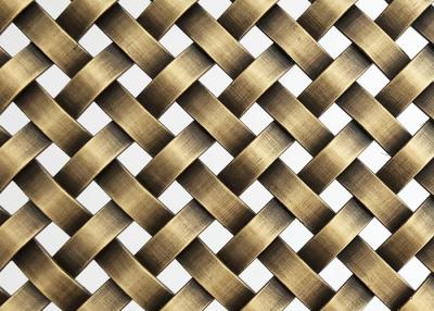 Cina Trattamento tessuto decorativo di Mesh Screens Anti Brass Surface del cavo del ODM 1.5m in vendita