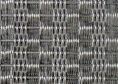 China Gesponnener Architekturzierblende-Mesh Stainless Steel SGS 4.5mm stark zu verkaufen