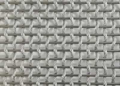 China ISO9000 Alu Flexible Metal Mesh Fabric 3.8mm for sale