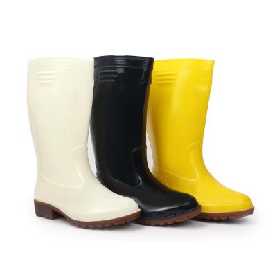 China Damping high quality professional factory price work wear-resistant non-slip dustproof rain boots for sale