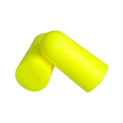 China Durable Hearing Protection Ball Shape Lightweight Slow Rebound Foam Soundproof Noise Canceling Earplugs for sale