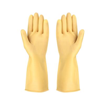 China Acid & Alkali & Alkali Resistance Household Textured Palm Resistant Latex Outdoor Non-Slip Mitt for sale
