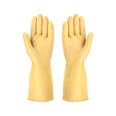 China Acid & Alkali & Alkali Resistance Household Textured Palm Resistant Latex Outdoor Non-Slip Mitt for sale