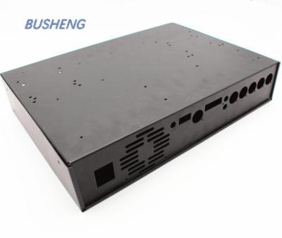 China Custom 45 Pieces Sheet Steel Steel Stamping Parts Sheet Metal Components Folding Network Telecom Cabinet Housing for sale