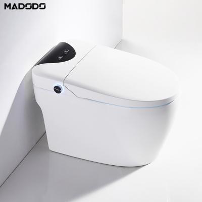 China Western One-Piece Intelligent Warm Automatic Open-end Toilet Seat Bidet Automatic Operation Smart Toilet Toilet for sale