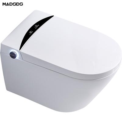 China Uspa Smart Remote Control Bidet Toilet Seat WC Automatic Operation Bidet Flip Wall Hung Toilet For Hotel for sale