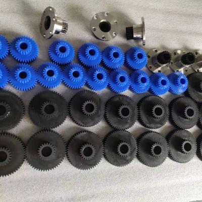 China Mechanical Equipments Sale High Strength Nylon Plastic Small Gears For Toys for sale