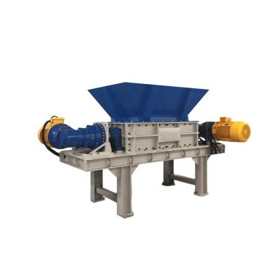 China Recycle Waste Plastic Twin Shaft Shredder Machine / Plastic Shredder Double Shaft Shaft Shredder For Waste Plastic for sale