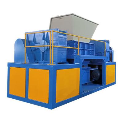 China Recycle Waste Plastic Two Twin Shaft Shredder Operation, Double Shaft Shredder Price, Plastic Bottle Crusher for sale