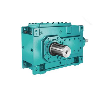 China Machine 600 700 Series H130 Spiral Bevel Gear Reducer Worm Gearbox Reduction Box for sale