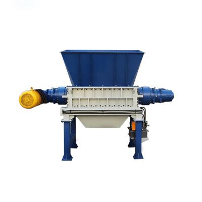 China Recycle Plastic Film PP Woven Bag Waste Plastic Jumbo Bags Shredder PE ABS Double Shaft Shredding Machine for sale