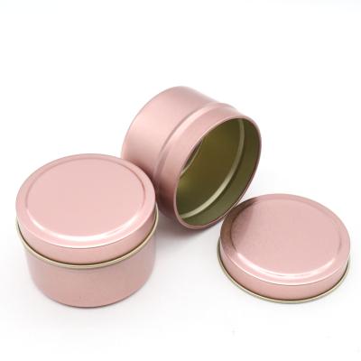 China Gift & Tin Box With Lid Small Round Premium Metal Craft Collectible Packaging Jars for sale