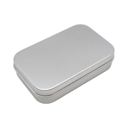 China Eco - Friendly And Recyclable Aluminum Lip Balm Tin Container Cosmetic Tins Empty Custom Aluminum Cans Box for sale