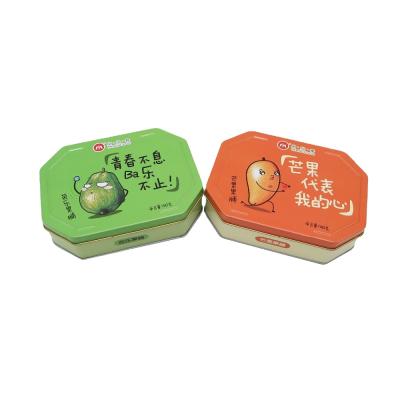 China Small Mini Metal Storage Candy Tins Wholesale Eco-friendly and Recyclable with Lid for sale