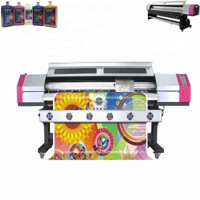 China galaxy printer good price galaxy ud181la ud1812la ecosolvent 6 feet roll to roll eco solvent inkjet printer with epson dx5 printhead for printing on canvas for sale