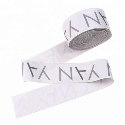 China Good Quality Heat Transfer Elastic Soft Waistband Customized Printed Elastic Bands for sale