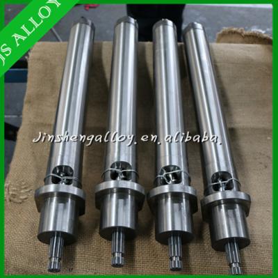 China Injection molding machine D=20mm injection machine part /bimetallic screw and screw barrel/small barrel for sale