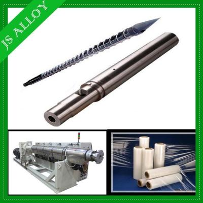 China PVC Injection Molding Screw Barrel For Plastic Machine Injection Blow Molding Machine /granulating Machinery for sale