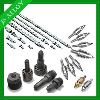 China 38Crmoala Injection Screw Barrel Assembly Parts For PVC PP PE Injection Molding Machine for sale