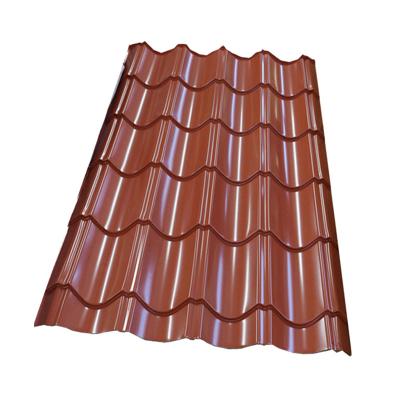 China Colorful PPGI Roofing Sheet Welding Processing Service Durable Waterproof Full Hard Environmental Health Pattern Variety for sale