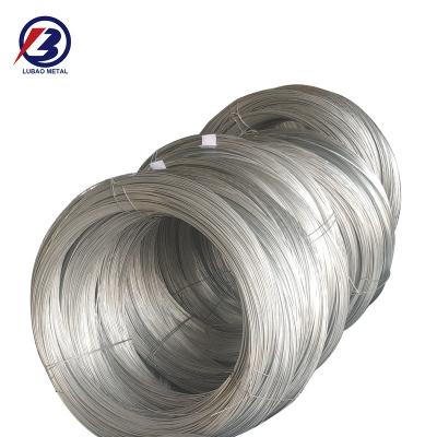 China Hot Galvanized BWG 8 2.5mm Galvanized Wire Galvan Steel GI Zinc Binding Wire Rods for Hot Galvanizing Applications for sale