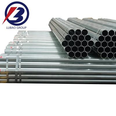 China Q235 Carbon Round Welded Galvanized Steel Pipe/Tube for Cold Rolled Technology and Cutting Sheets within Greenhouse for sale