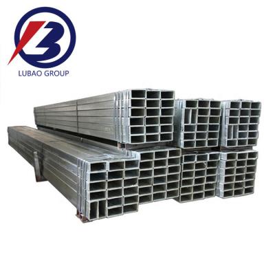 China Galvanized Square Pipe Rectangular Steel Pipes And Tubes For Greenhouse Building Complying With GB/T13793-2001 Standard for sale