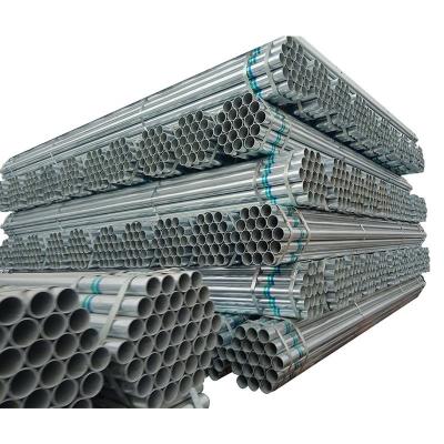 China Non-oiled Erw Welded Steel Pipe Iron Black Tube Gi Galvanized Steel Pipe For Construction Non-Alloy And Non-oiled for sale