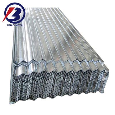 China Regular Spangle Hot Dip Zinc Coated GI GL Aluzinc Galvanized Corrugated Roofing Sheet Iron Steel Products for Industrial for sale