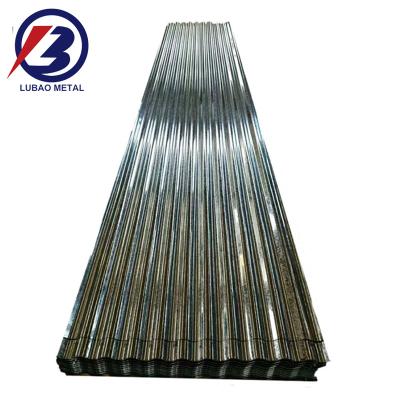 China JIS Standard GI Material de telhado galvanizado Folha de metal corrugado Folha de telhado de aço galvanizado com serviço de dobra à venda