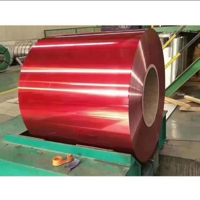 China CE Certified and Full Hard PVDF PE 0.3mm 0.7mm 3mm 4mm Color Coated Aluminum Coil for Stable for sale