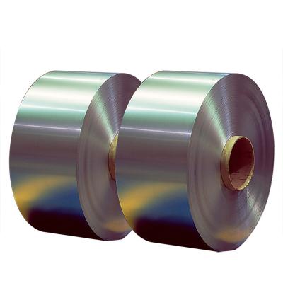 China Metal Packaging Electrolytic Tinplate Steel Sheets and Coils For Making Aerosol Spray Tin Can with T2-DR9 Hardness for sale