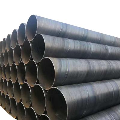 China Construction Structure API 5L X42M X46M X52M X56M X60M SSAW Spiral Steel Tubes Welded Carbon Steel Pipe for Water Oil Gas Pipeline for sale