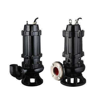 China Water Distribution electric submersible 1.1KW sewage water pump for wastewater treatment for sale