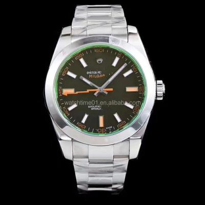 China 904L DIVER noob watch milgaus 3131 movement noob V10 noob factory 116400 for sale