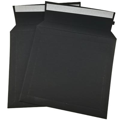 China Recyleable Gift Black Wraps Cardboard Business Card Envelope for sale