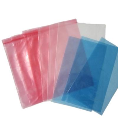 China ANTI-STATIC Rose Packaging Static Shielding Size Customized And Zipper Anti Static Lock Bag for sale