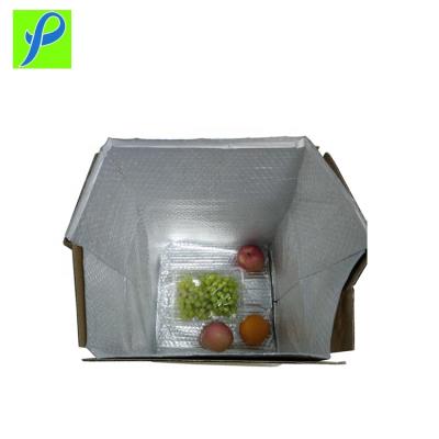 China Transpotation Protective Wine Shipping Insulated Shipping Box Thermal Liner for sale