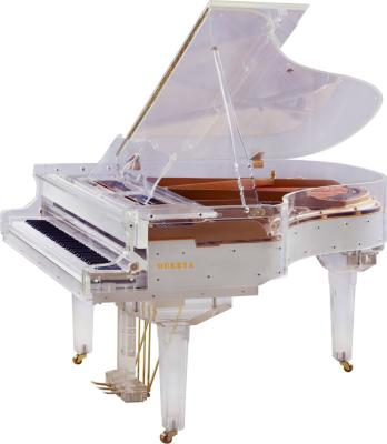 China Mechanical Transparent acrylic grand piano 88 keys Crystal Piano selling fashion concert Concert Hall Hotel piano for sale